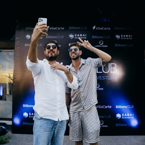 Influencer Mykola Udianskyi at Phuket celebrity investor event